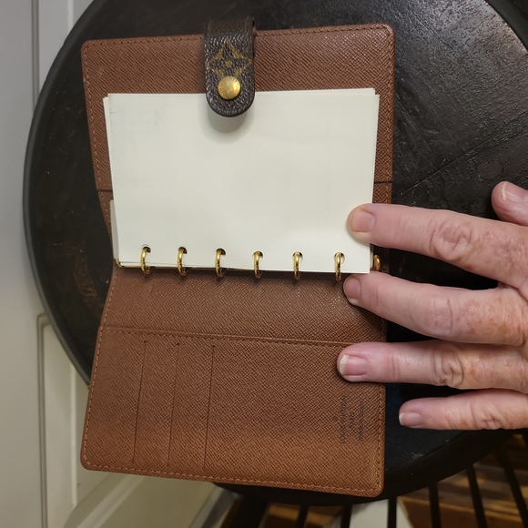 Louis Vuitton Monogram PM Agenda 6 Ring Notebook 5 1/2" - Picture 7 of 12